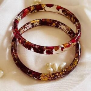 Custom Round Resin Coaster – Set of 4